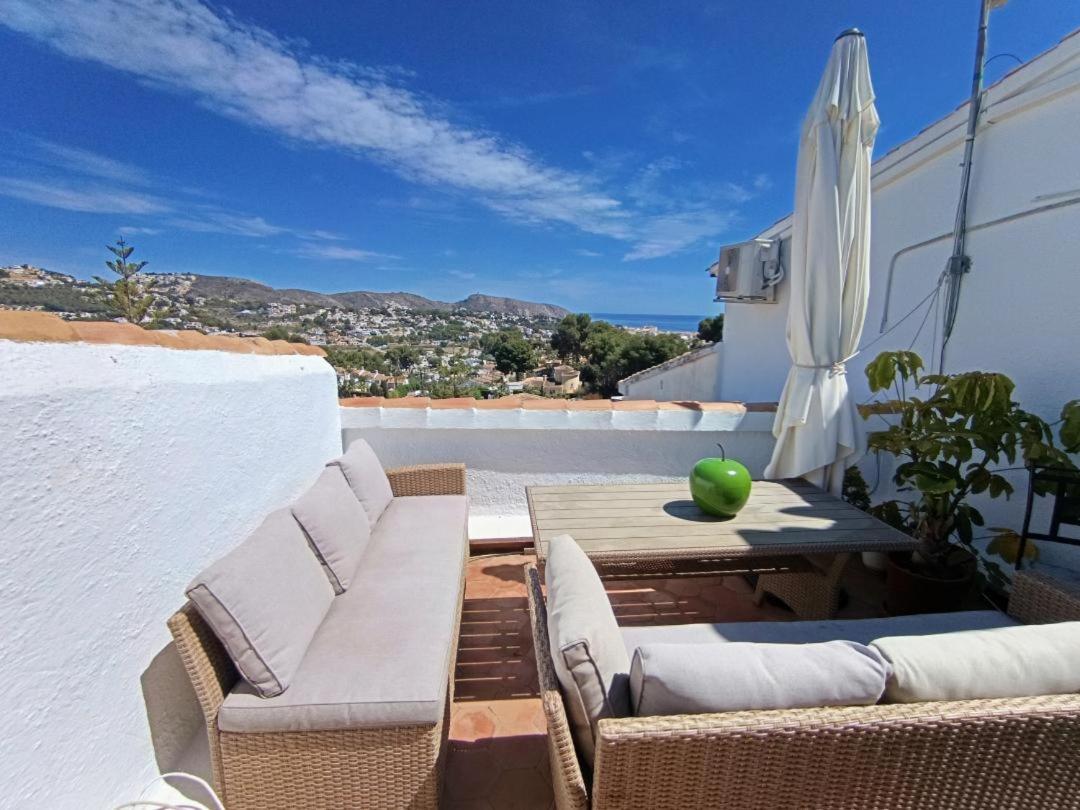 Appartamento Atico-Penthouse En Moraira Con Vistas Al Mar Teulada Esterno foto