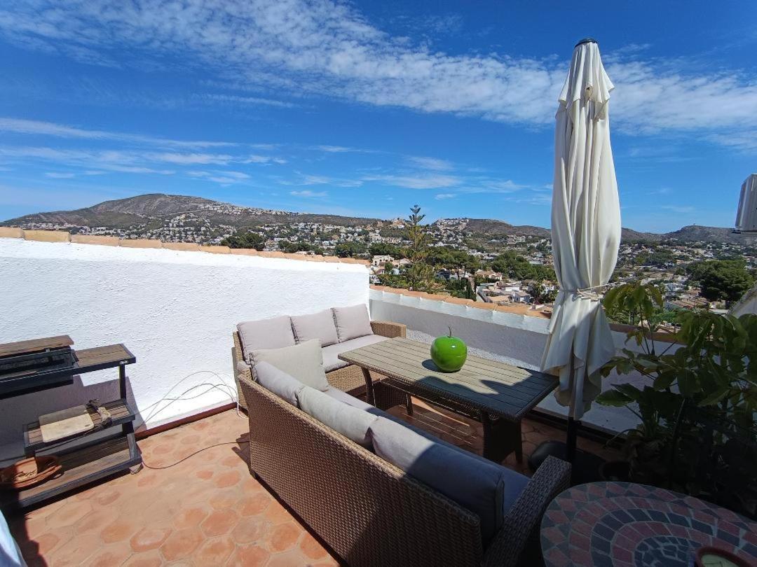 Appartamento Atico-Penthouse En Moraira Con Vistas Al Mar Teulada Esterno foto