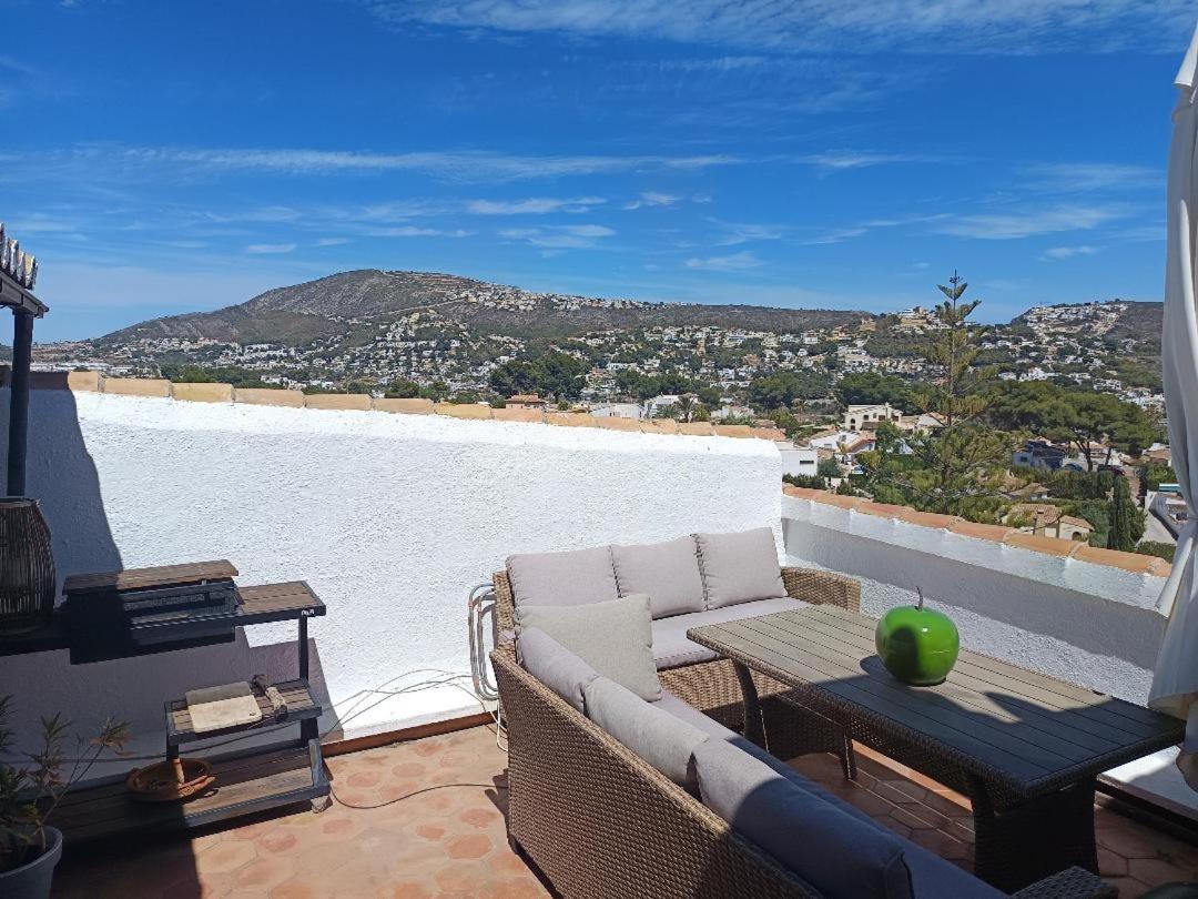 Appartamento Atico-Penthouse En Moraira Con Vistas Al Mar Teulada Esterno foto